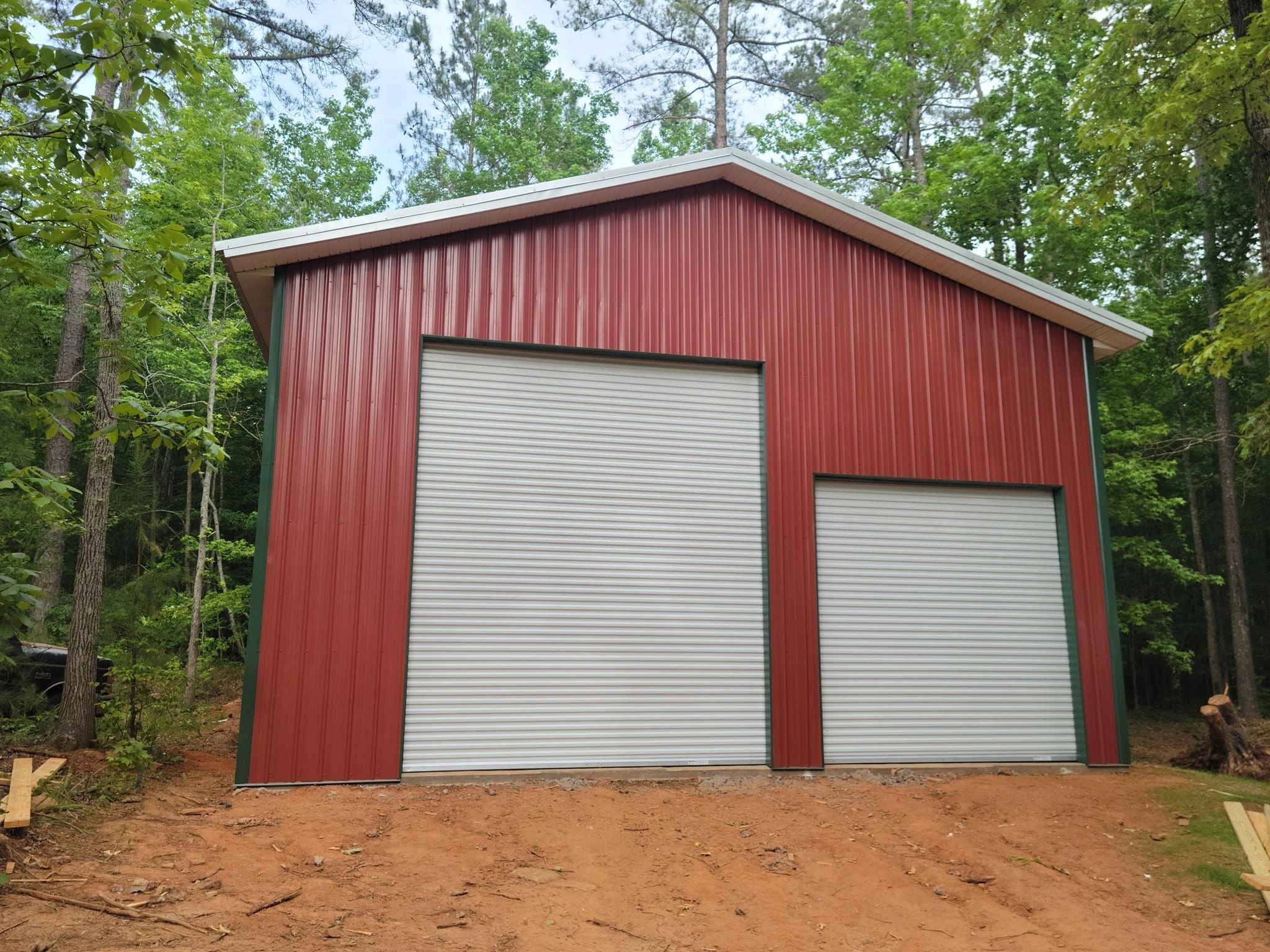 Barndominium construction detail